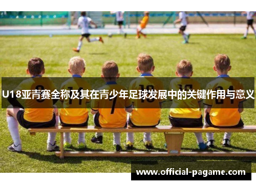 U18亚青赛全称及其在青少年足球发展中的关键作用与意义 U18亚青赛全称及其在青少年足球发展中的关键作用与意义